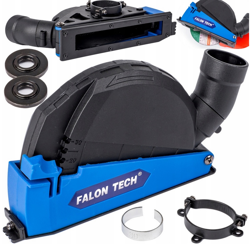 OSŁONA BRUZDOWNICA PRZECIWPYŁOWA ODSSYSAJĄCA 125 MM REG GŁĘBOKOŚCI