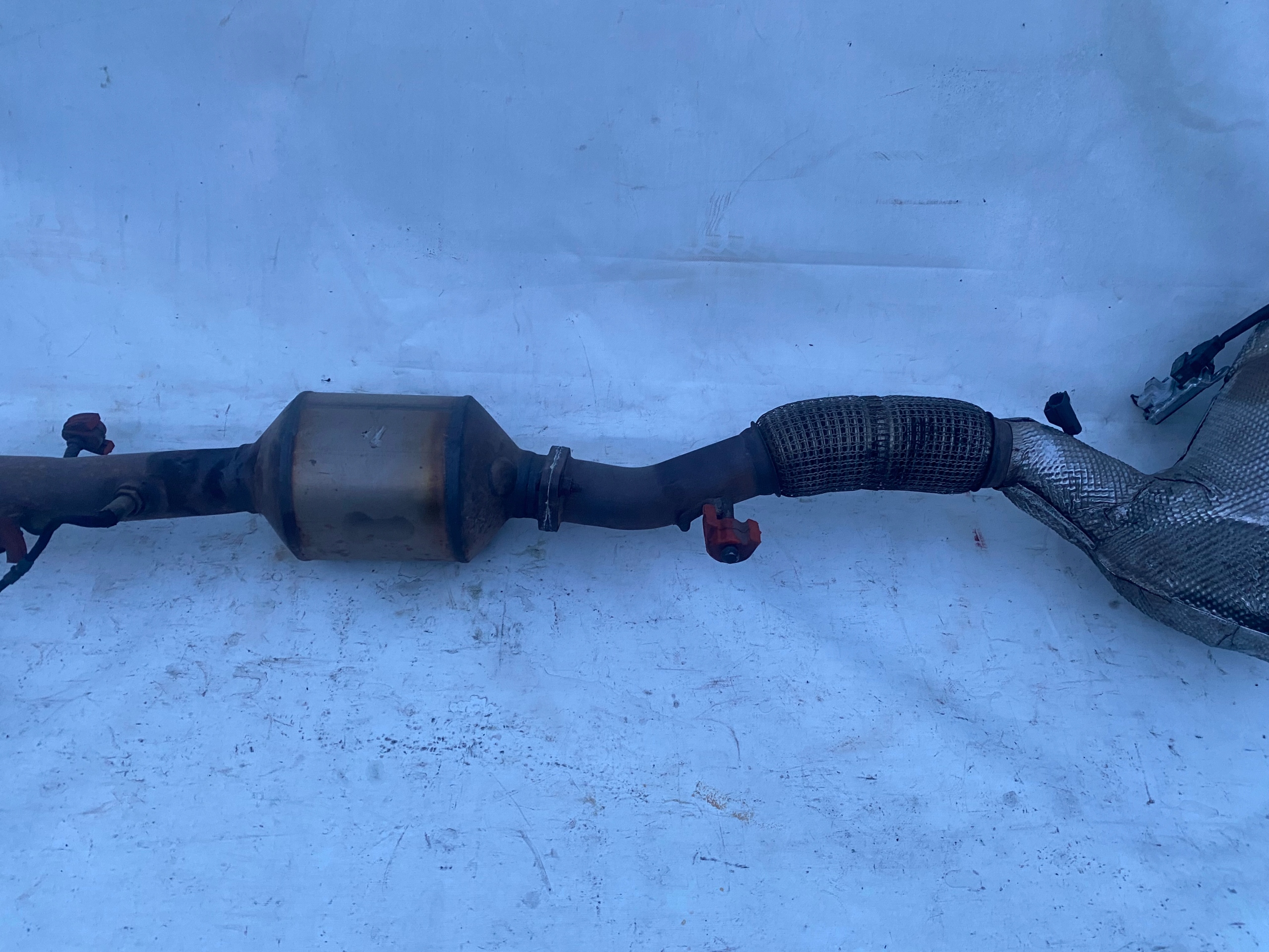 FORD TRANSIT MK8 LIFT 2.0 TDCI catalyst DPF UKLAD exhaust