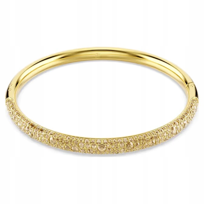 Náramek Swarovski Sublima Ocel pozlacený Křišťál bílý S