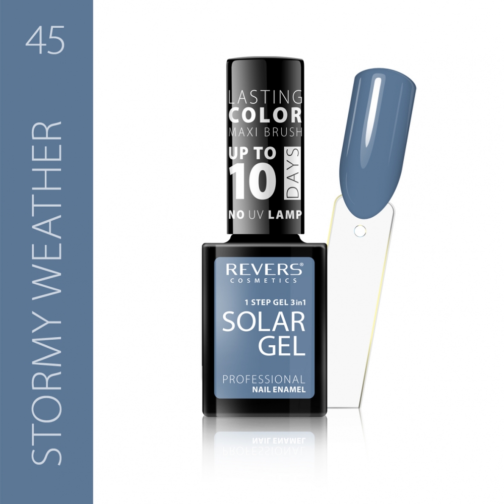 

Lakier do paznokci Solar Gel 12ml efekt hybrydy 45