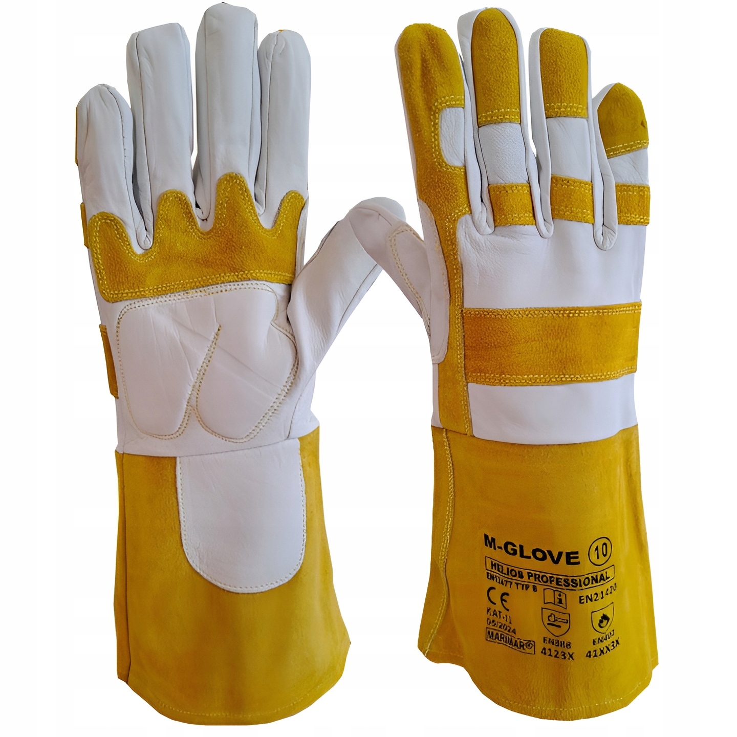 Rękawice Spawalnicze rękawiczki Spawacza Tig Premium paczka 12 par