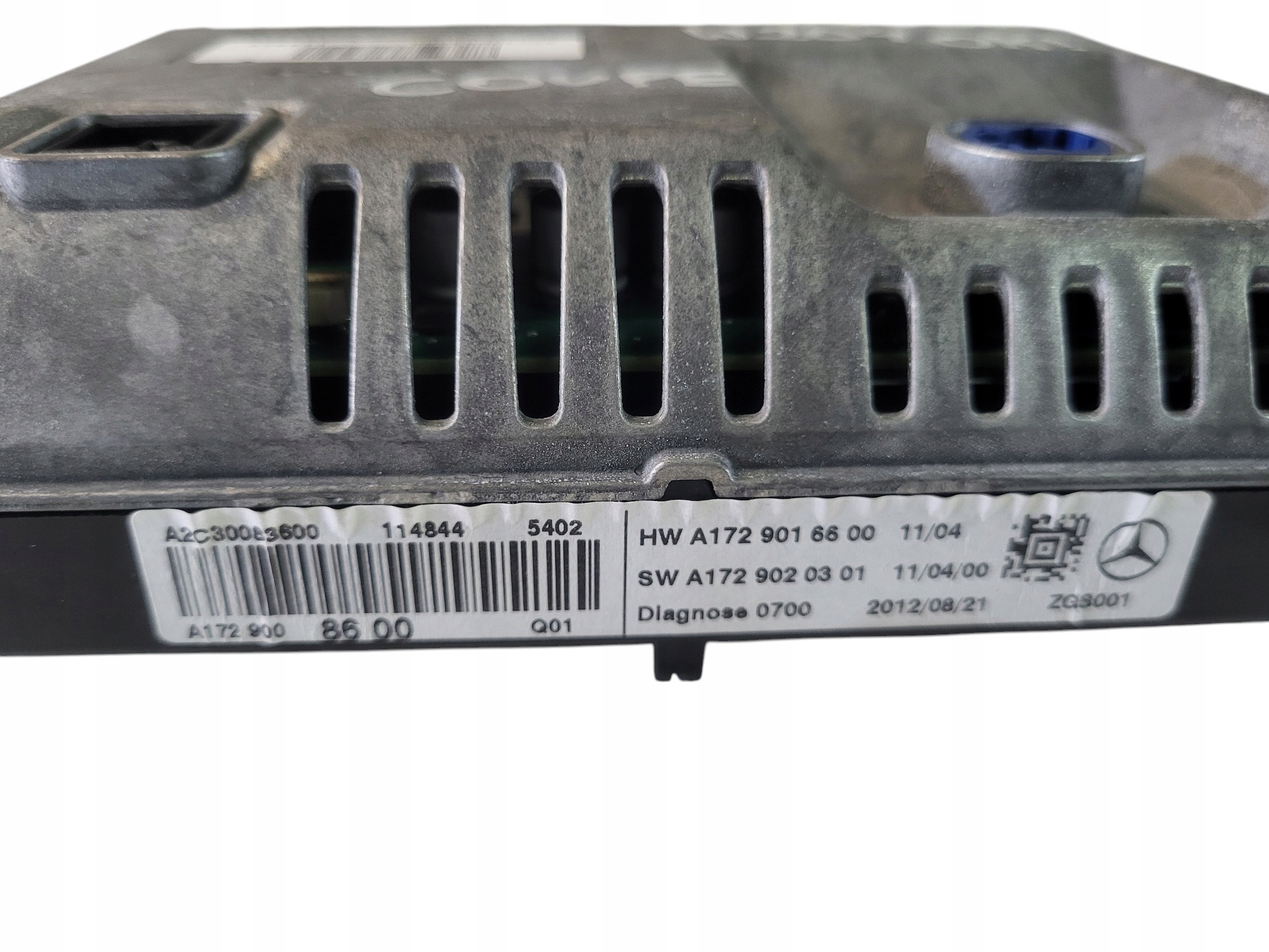 display navigation devices EKRAN MERCEDES W204 LIFT A2C30083600