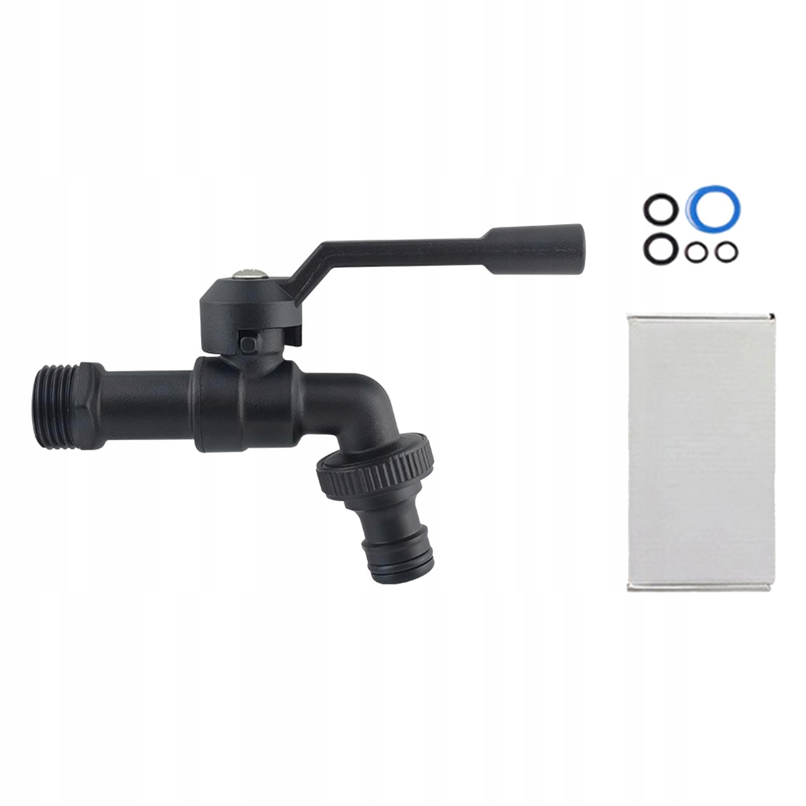 1 Zewnętrzny kran Mosiężny Prosty w użyciu Kolor biały