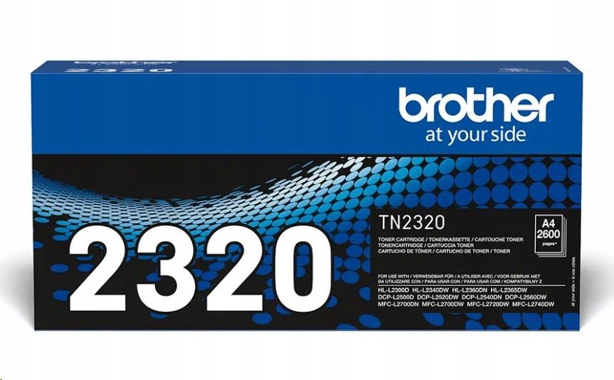 Toner Brother TN-2320 Laserový spotrebný materiál toner cca 2600stran…