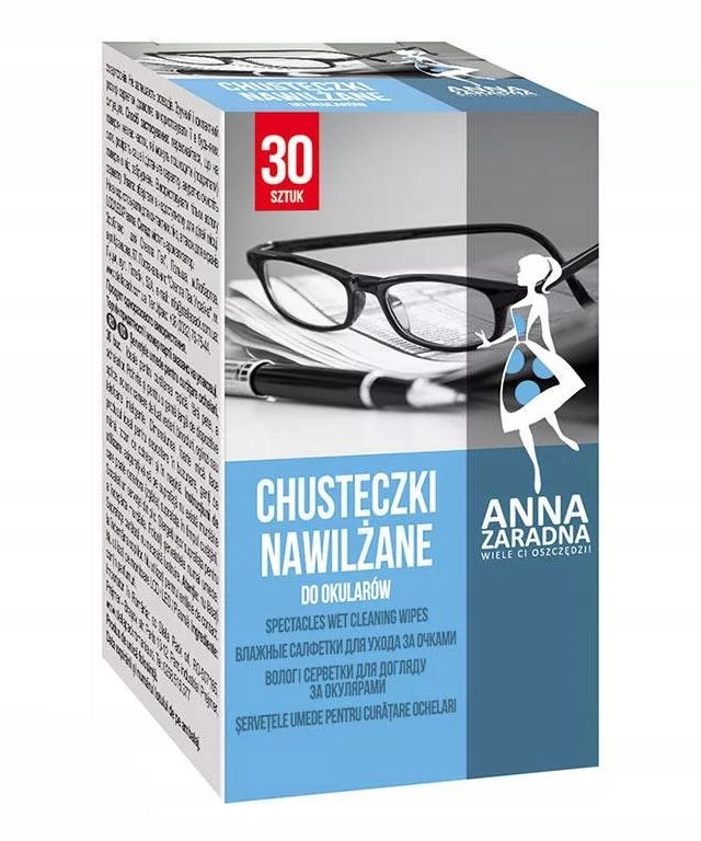 

Chusteczki Do Aparatów Anna Zaradna 30szt