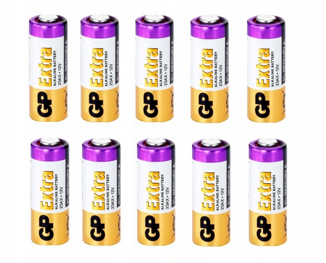 

10x bateria alkaliczna Gp Extra 23A MN21 do pilota