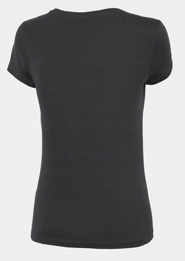 KOSZULKA DAMSKA 4F T-SHIRT BAWEŁNA 100% TSD032 S Dekolt okrągły