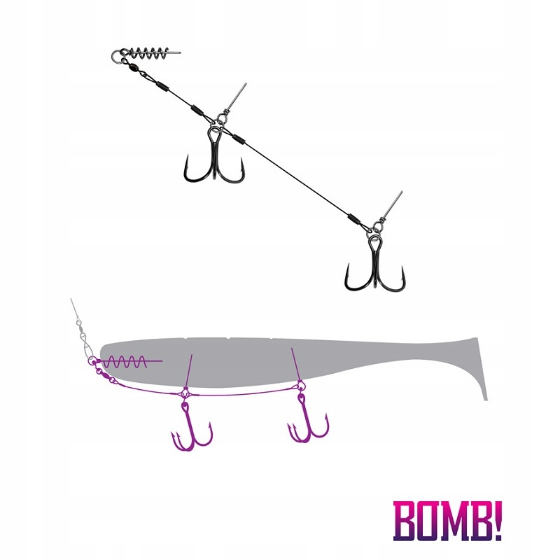 Delphin Bomb! Twisto MultiTRAP #2 10cm 14 kg