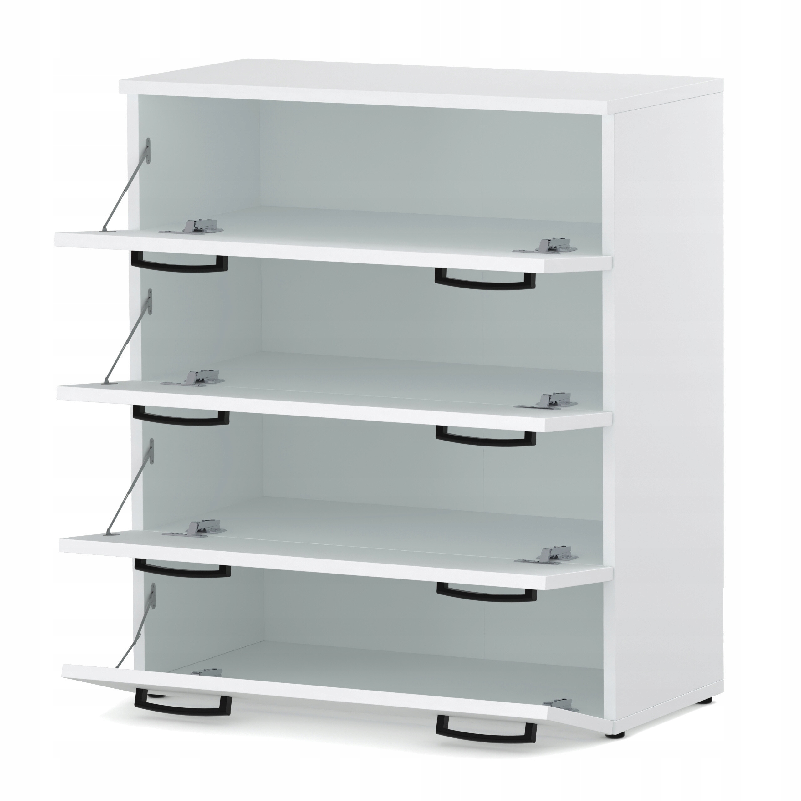 SZAFKA NA BUTY BIAŁA REGAŁ PÓŁKA STOJAK DO PRZEDPOKOJU ORGANIZER NA BUTY Marka Stiv-Meble