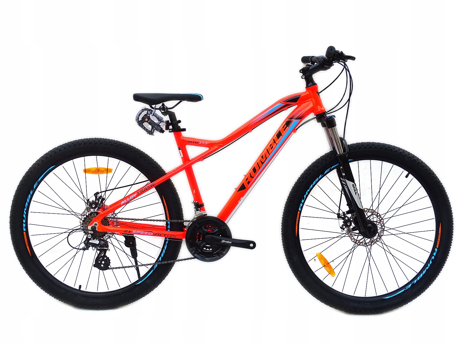 Rower 27,5 Górski Mtb Aluminiowy Shimano Stef Neon