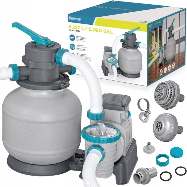 Bestway Piesková pumpa do bazéna s výkonom 8327 l/h 58499