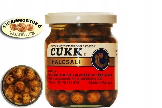 Cukk Orzech Tygrysi Słoik Zalewa 220ml Naturalny