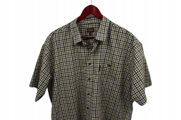 Haglofs koszula męska 3XL krótka 44 45 kratka