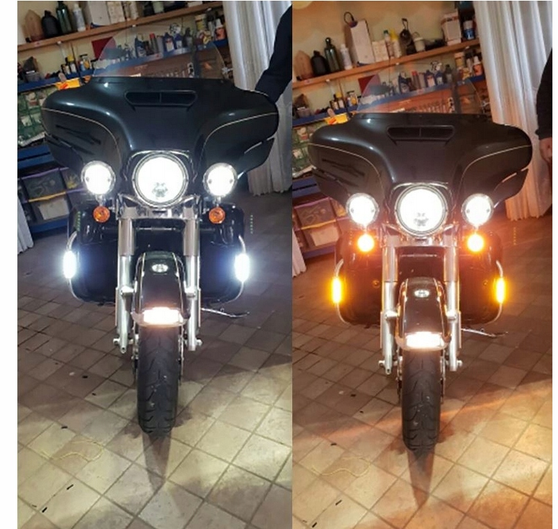 HALOGENY LED LAMPY NA GMOLE CHROM METALOWE Dopasowanie do pojazdu produkt dedykowany