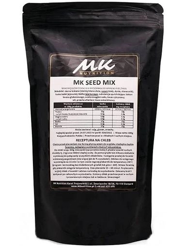 2x Mk Nutrition Keto Chlebová směs nízkosacharidová 680 g