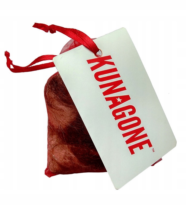 SKUTECZNY ODSTRASZACZ NA KUNY SIERŚĆ PSA KUNAGONE 6szt. EAN (GTIN) 5902768819601