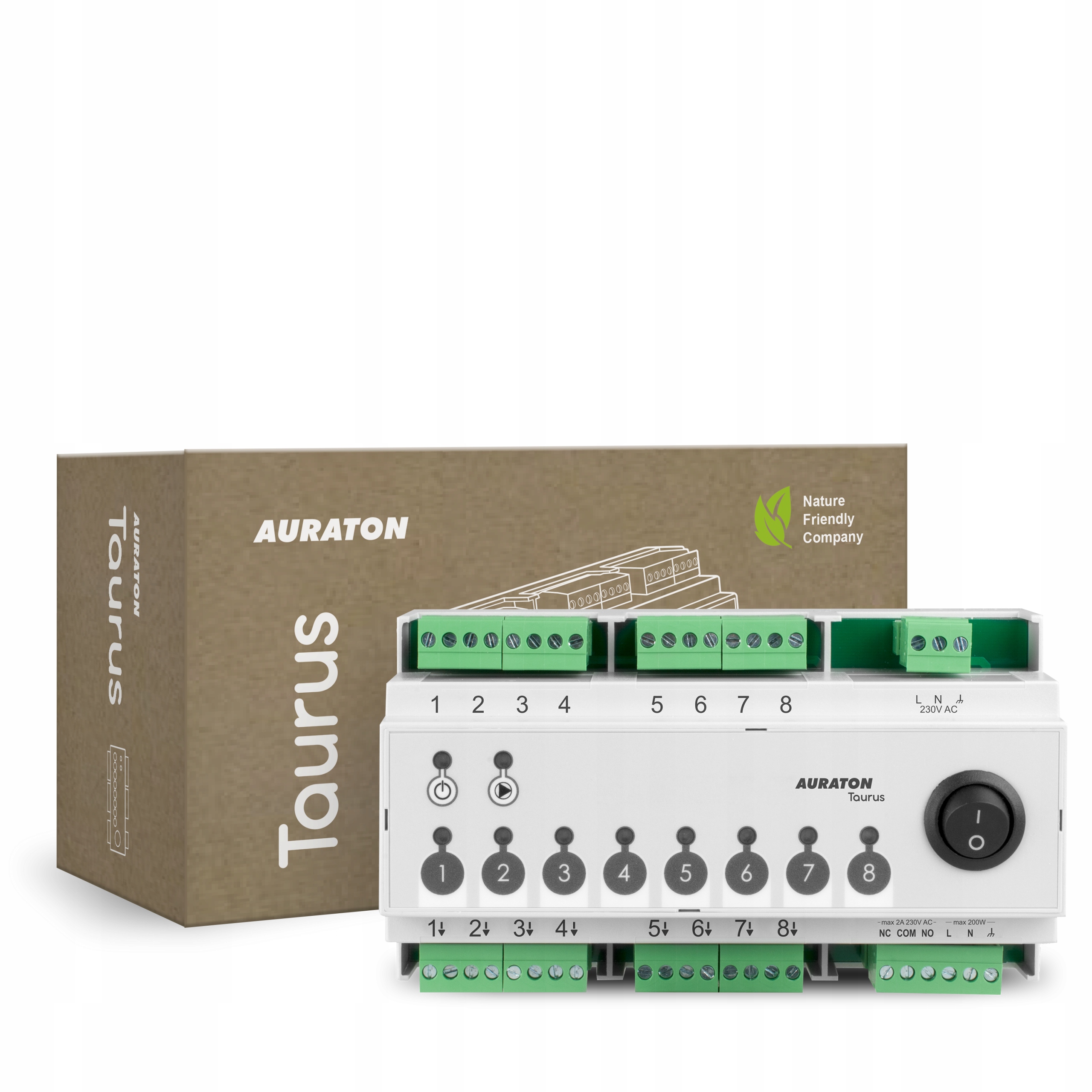 Ovládacia Lišta Podlahového Vykurovania Auraton 8D