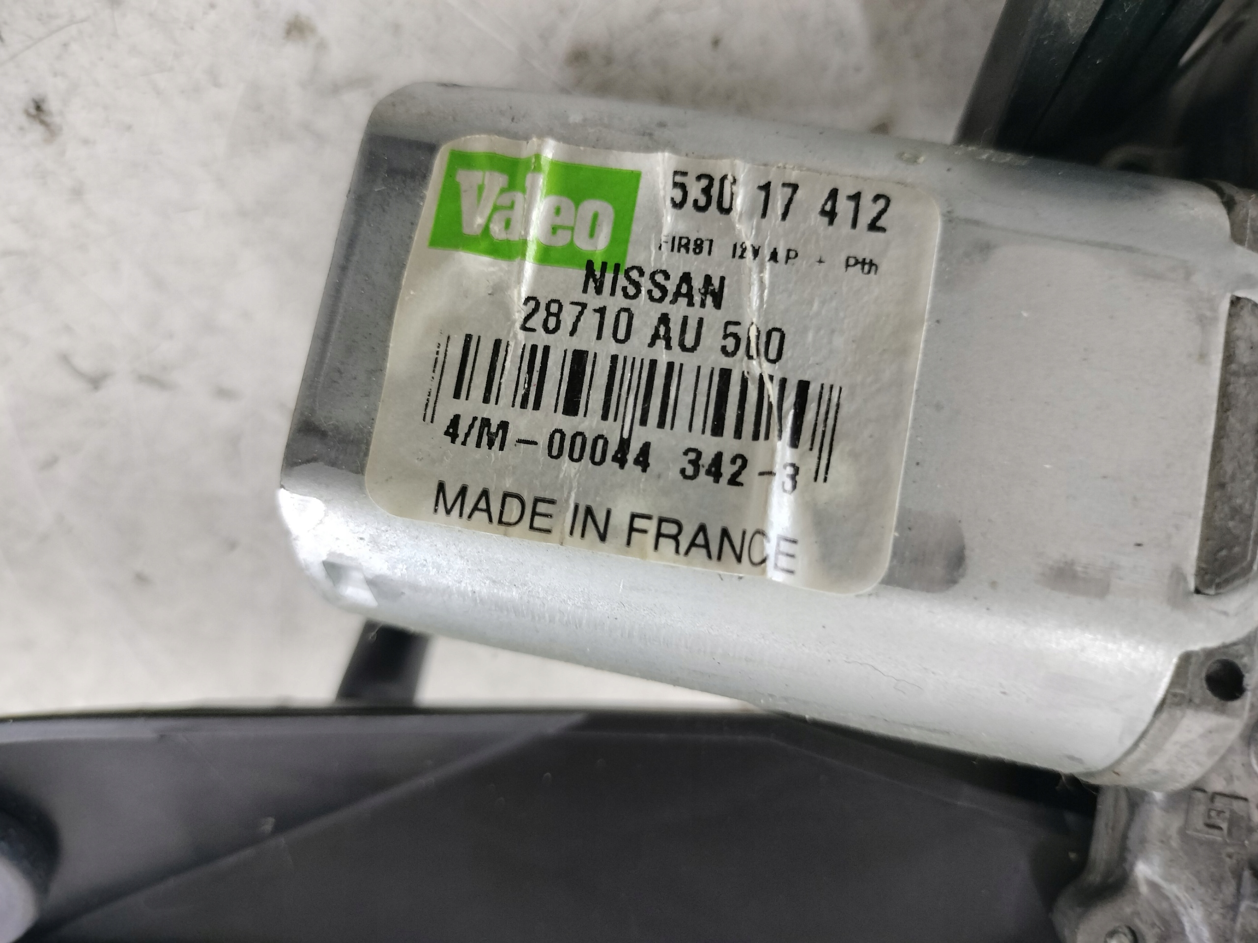 motor ablaktörlők far 53017412 PRIMERA P12
