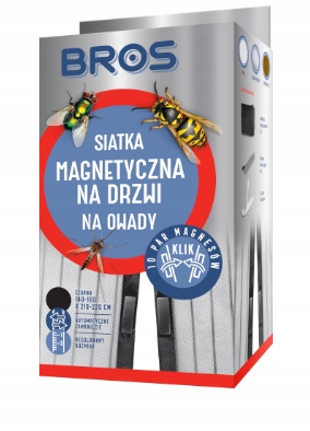 

Bros Siatka Z Magnesem Drzwi Na OWADY100x220 Czar