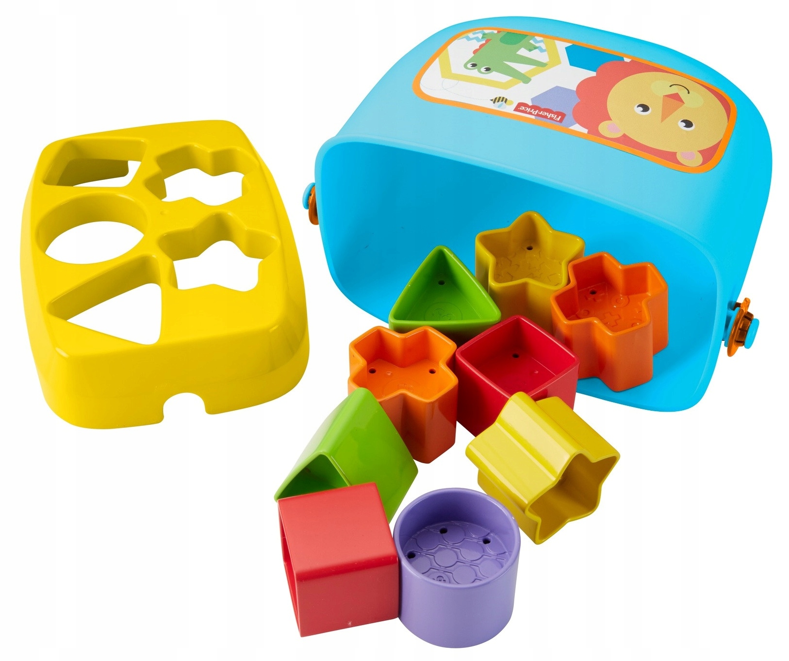 Klocki FISHER PRICE Pierwsze klocki malucha Minimalny wiek dziecka 0