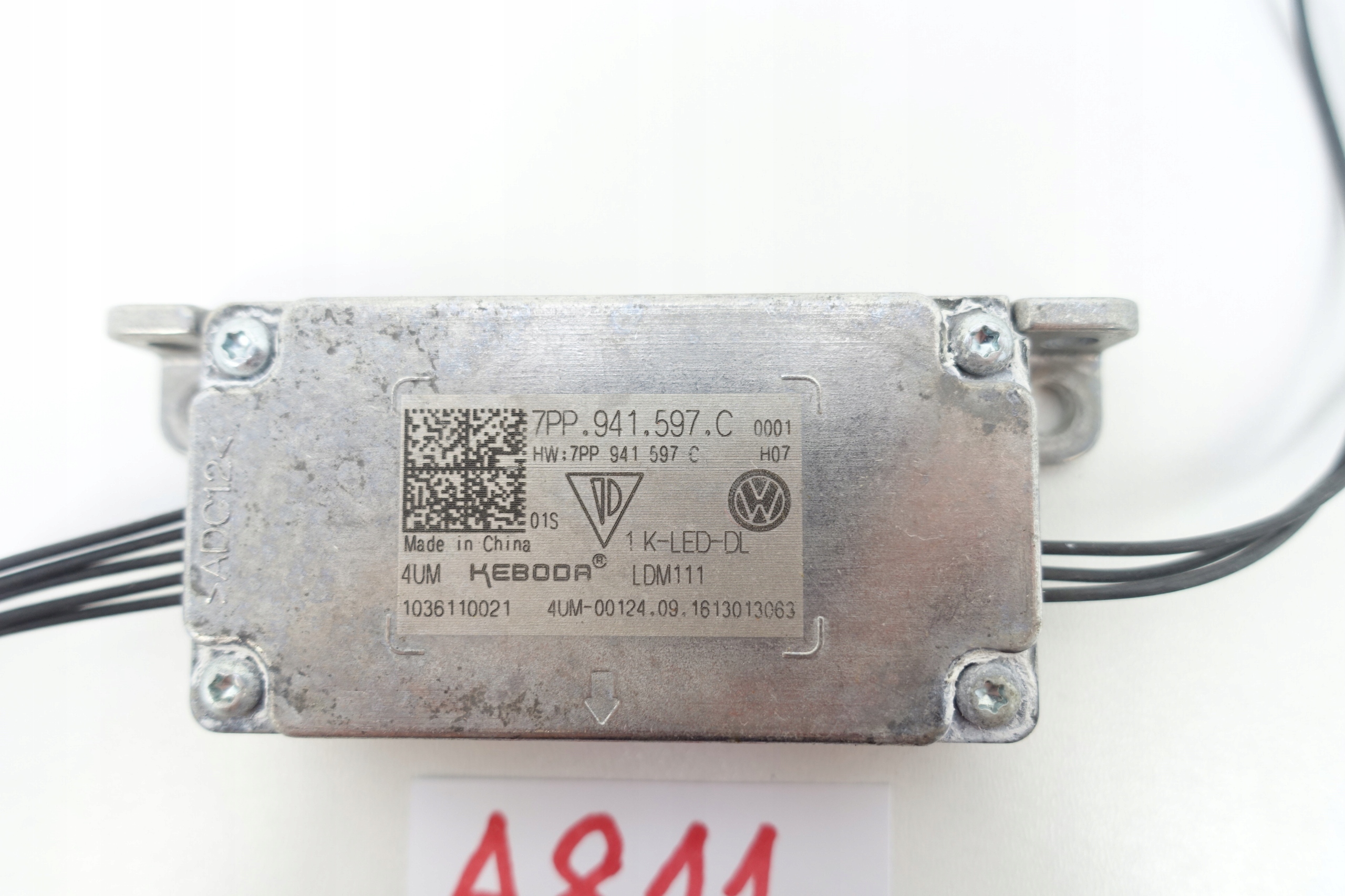 control unit module LED VW SKODA 7PP941597C