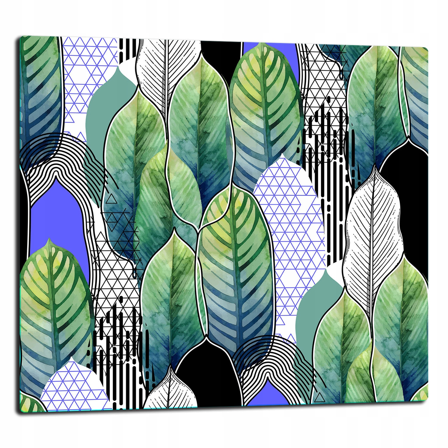 Skleněná Deska Ochranný Panel 65x60 Listy 7v1