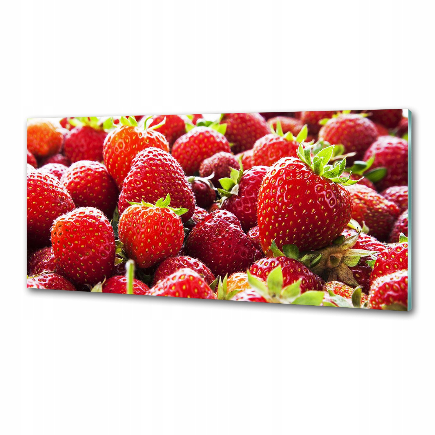 Panel medzi nábytkom v kuchyni Jahody 125x50 Lepidlo