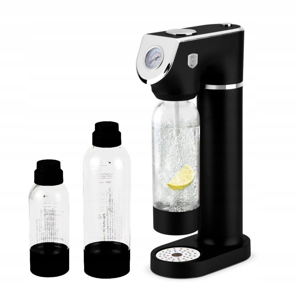 Výrobník sody BerlingerHaus BH-8598 Matte Black Collection