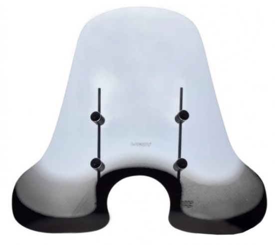 IS13M1286 - ЛОБОВОЕ СТЕКЛО ОБТЕКАТЕЛЬ УНИВЕРСАЛЬНЫЙ ЗАТЕНЕННЫЙ