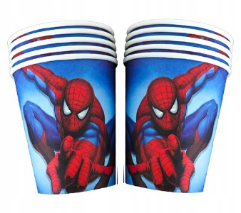 

Kubeczki Jednorazowe Spiderman Kubek Papierowy 10