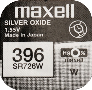 

1x Bateria Srebrowa Maxell SR726W 396 G2 SR59 726