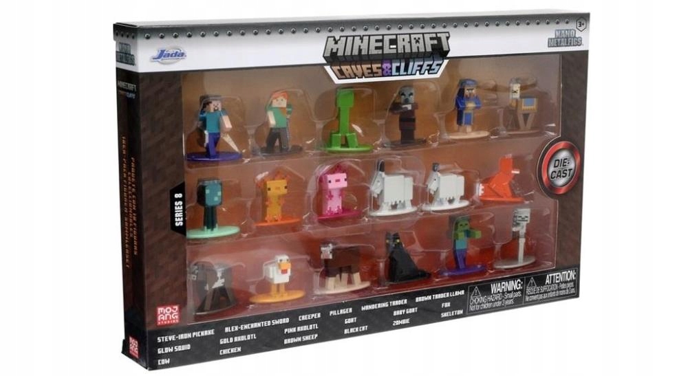 

Zestaw Figurek Minecraft 18SZT.