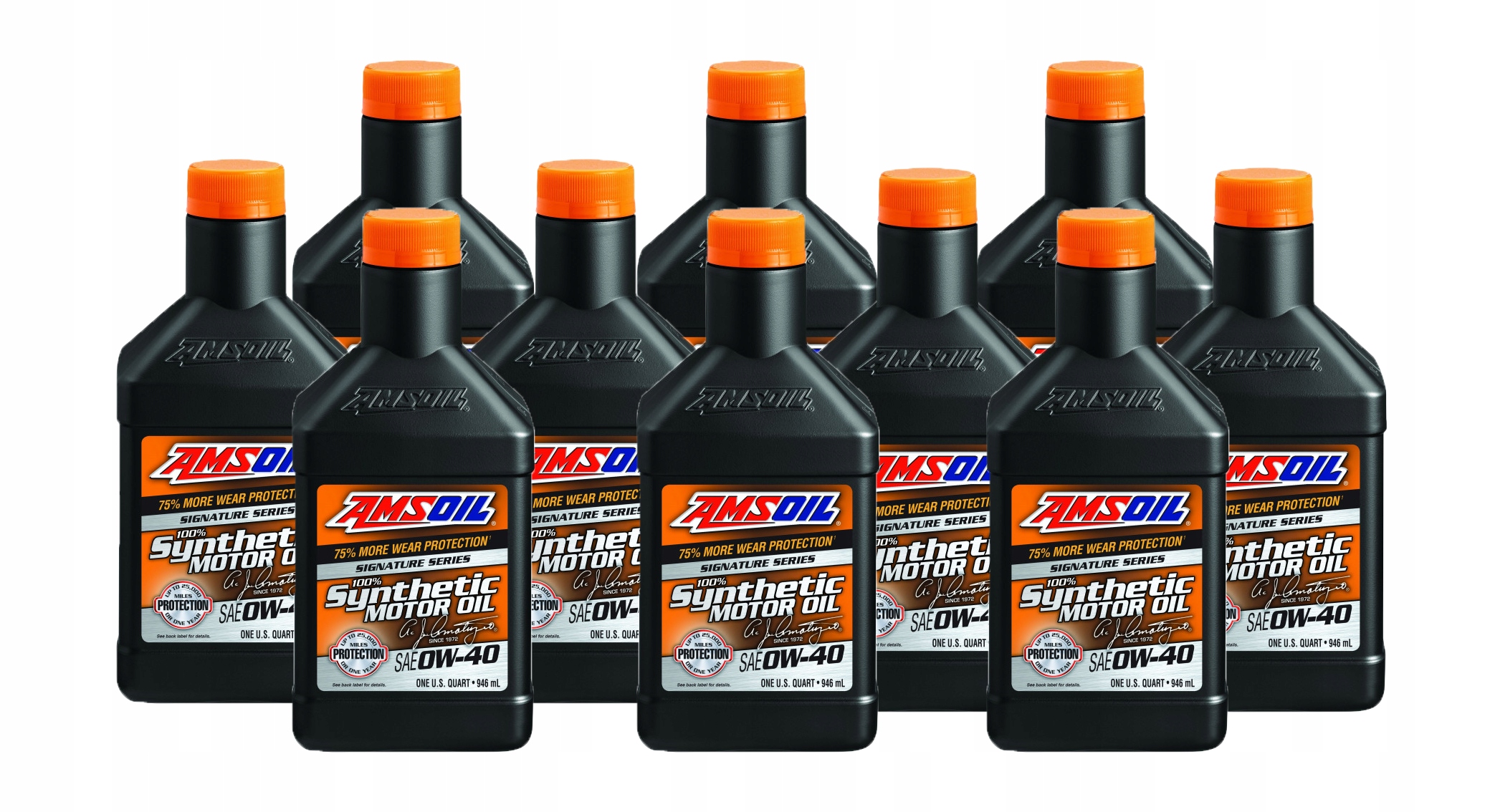 AMSOiL Signature 0W40 100 % Syntetický Olej 9,46L