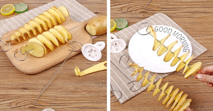 

Maszynka Krajalnica Zakręconych Ziemniaków Spirala