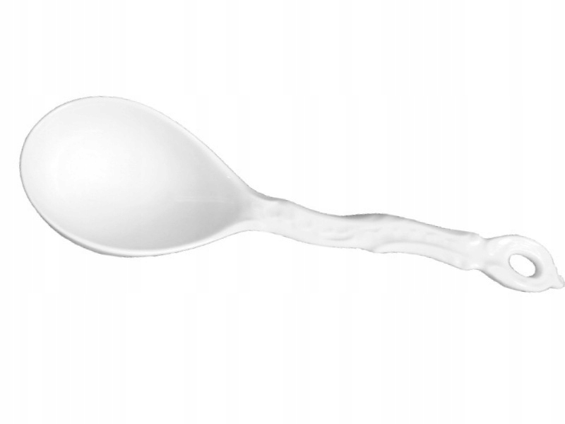 

0001 Łyżka Do Wazy 31 Rococo Porcelana Ćmielów