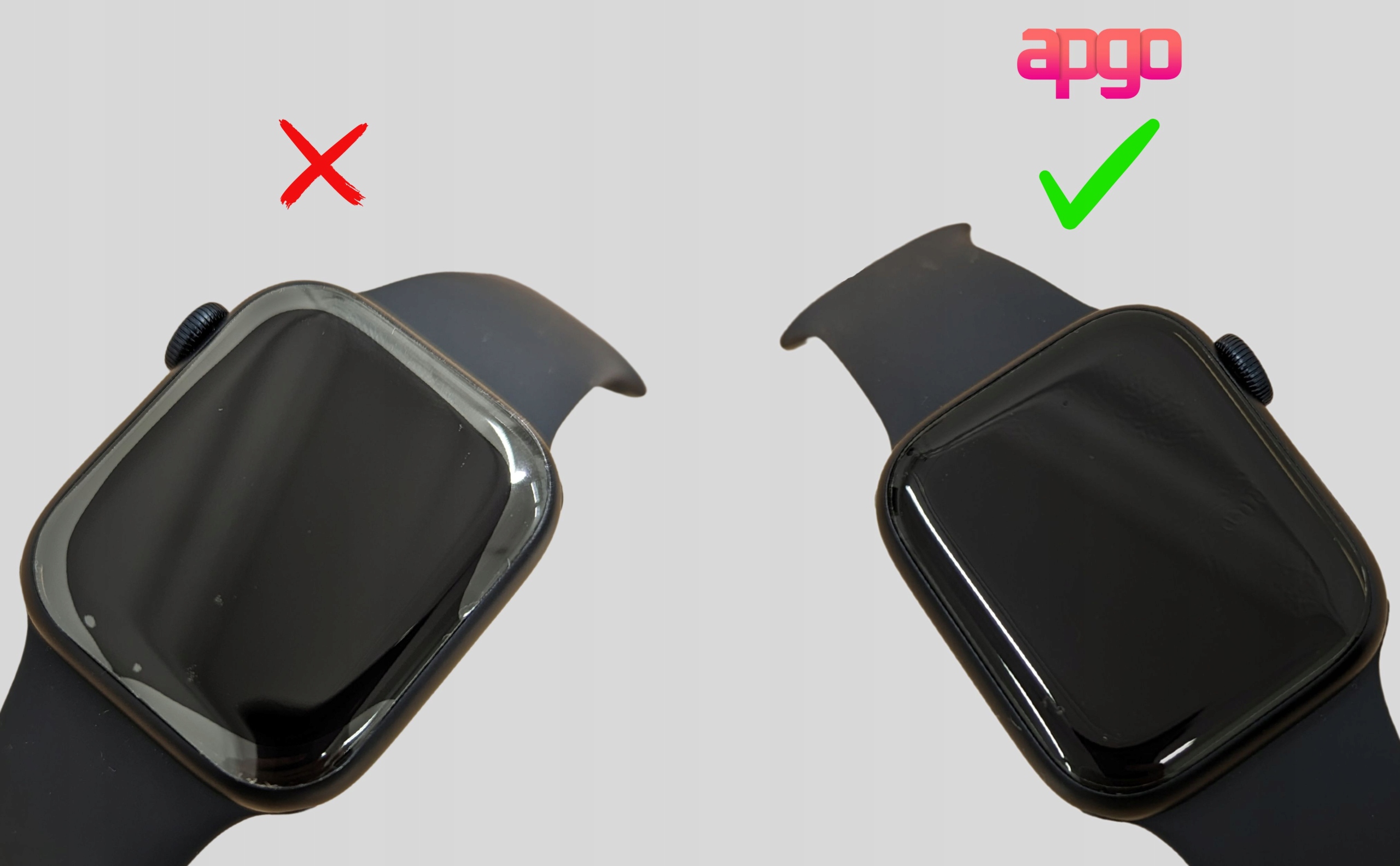 2x Folia ochronna hydrożelowa apgo HD HQ FLEX do Apple Watch SE 2022 (40mm) Rodzaj folia ochronna