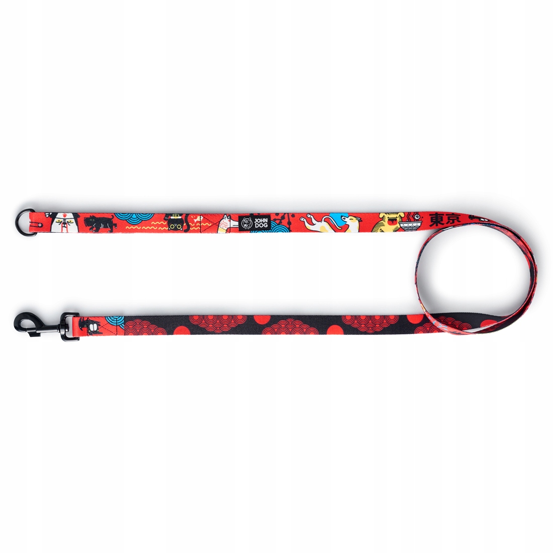 

John Dog Tokyo smycz prosta dla psa 1,7m/1,5 cm