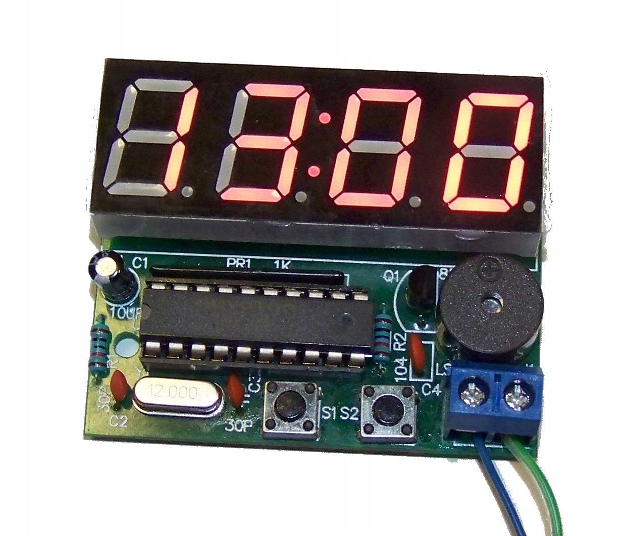 

Diy zegar elektroniczny budzik