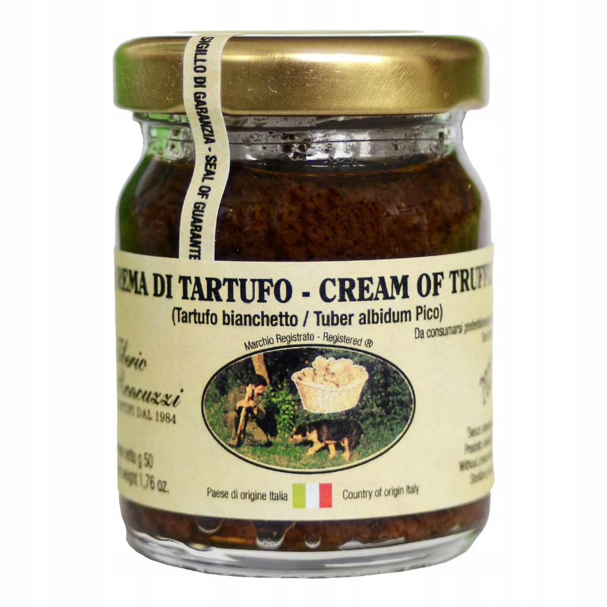 Levně Lanýž bianchetto (krém) v olivovém oleji – Roncuzzi 1984 Italský