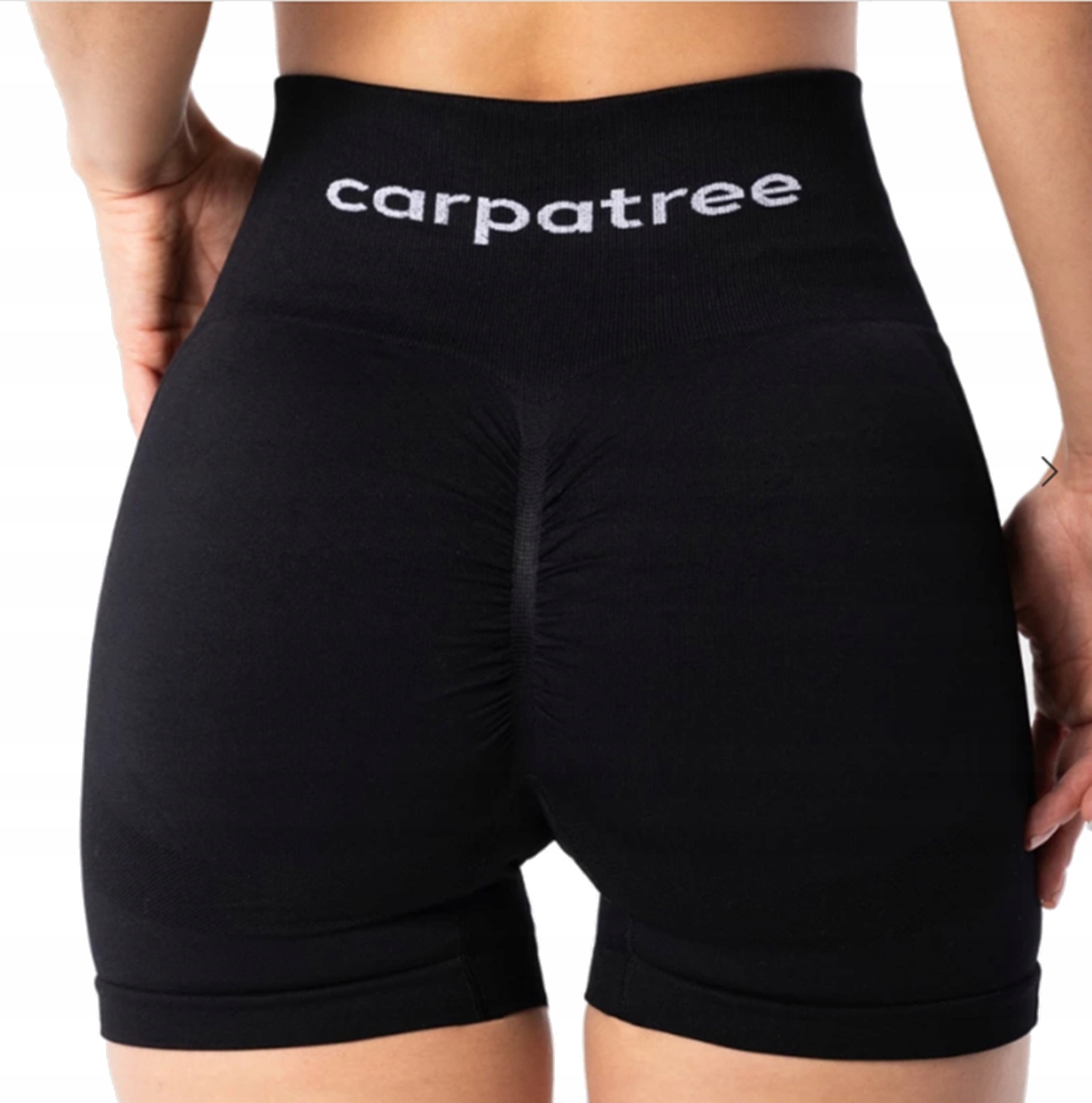 Spodenki damskie Carpatree Allure treningowe szorty z wysokim stanem R. M