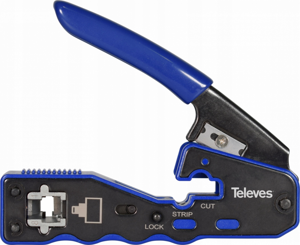 

Zaciskarka Wtyków Przelotowych RJ45 RJ-45 Stripper