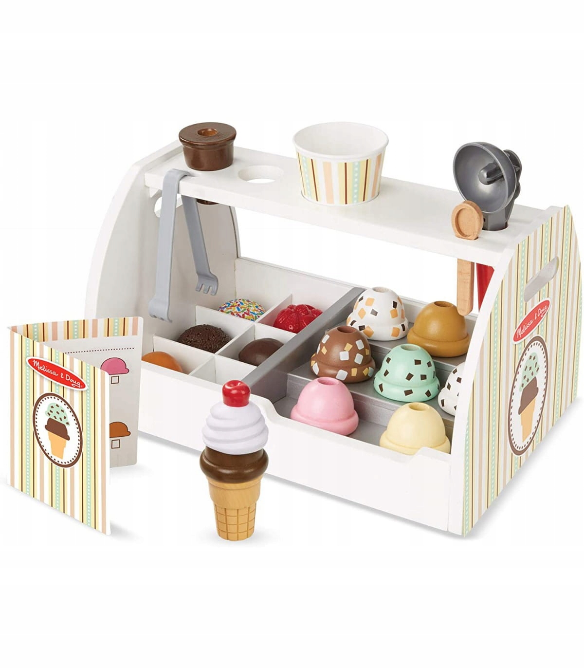 

Melissa & Doug Drewniana Lodziarnia lody