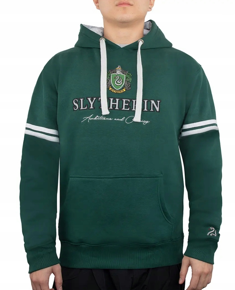 Harry Potter Mikina s kapucí velikost M Slytherin CR1542