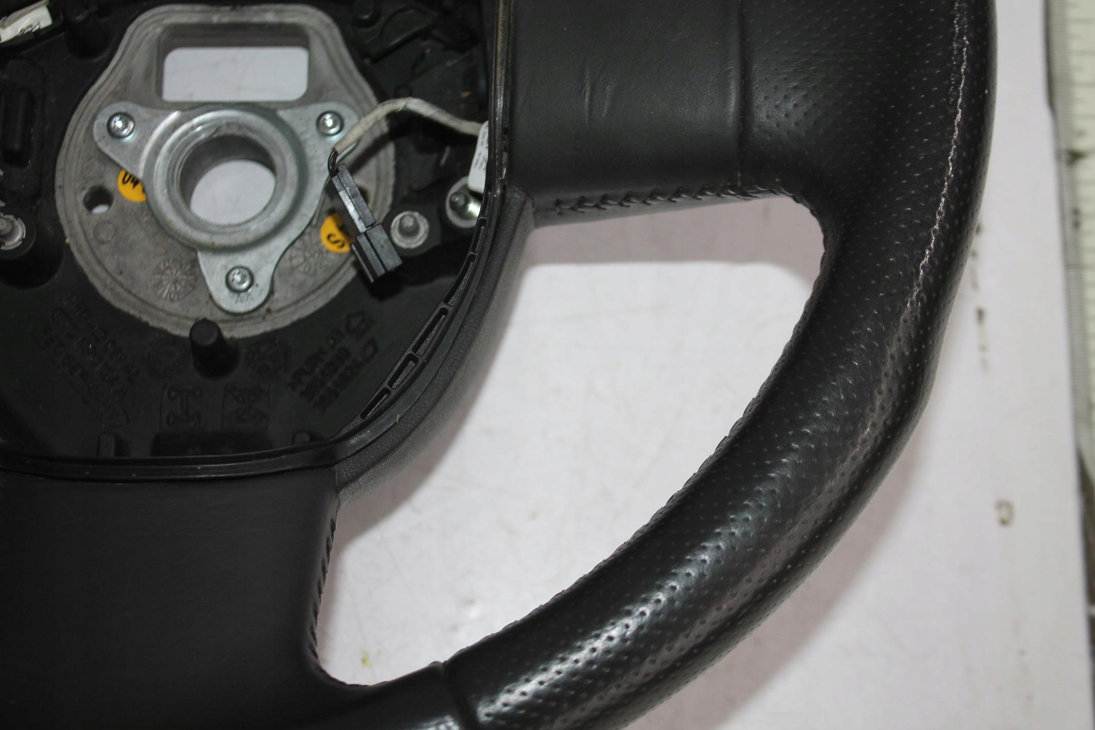 steering wheel, leather black with shifting AUDI A3 8P LADNA