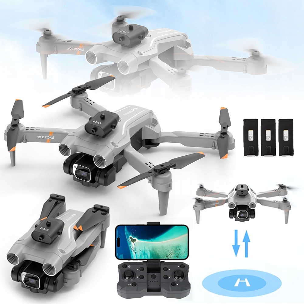 Mini Drone Skládací Dron, Dálkově Ovládaný Kvadrokoptéra Pro Dospělé Děti