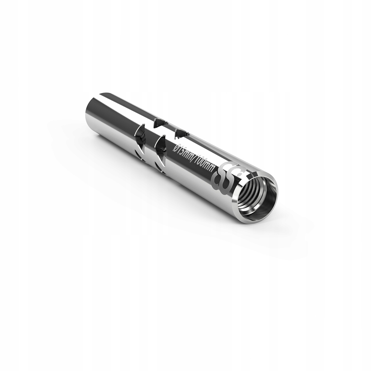 8SINN 10CM Rurka Stainless Steel ROD 15MM