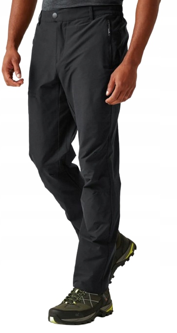 Spodnie trekkingowe męskie Regatta Highton II czarne r.44
