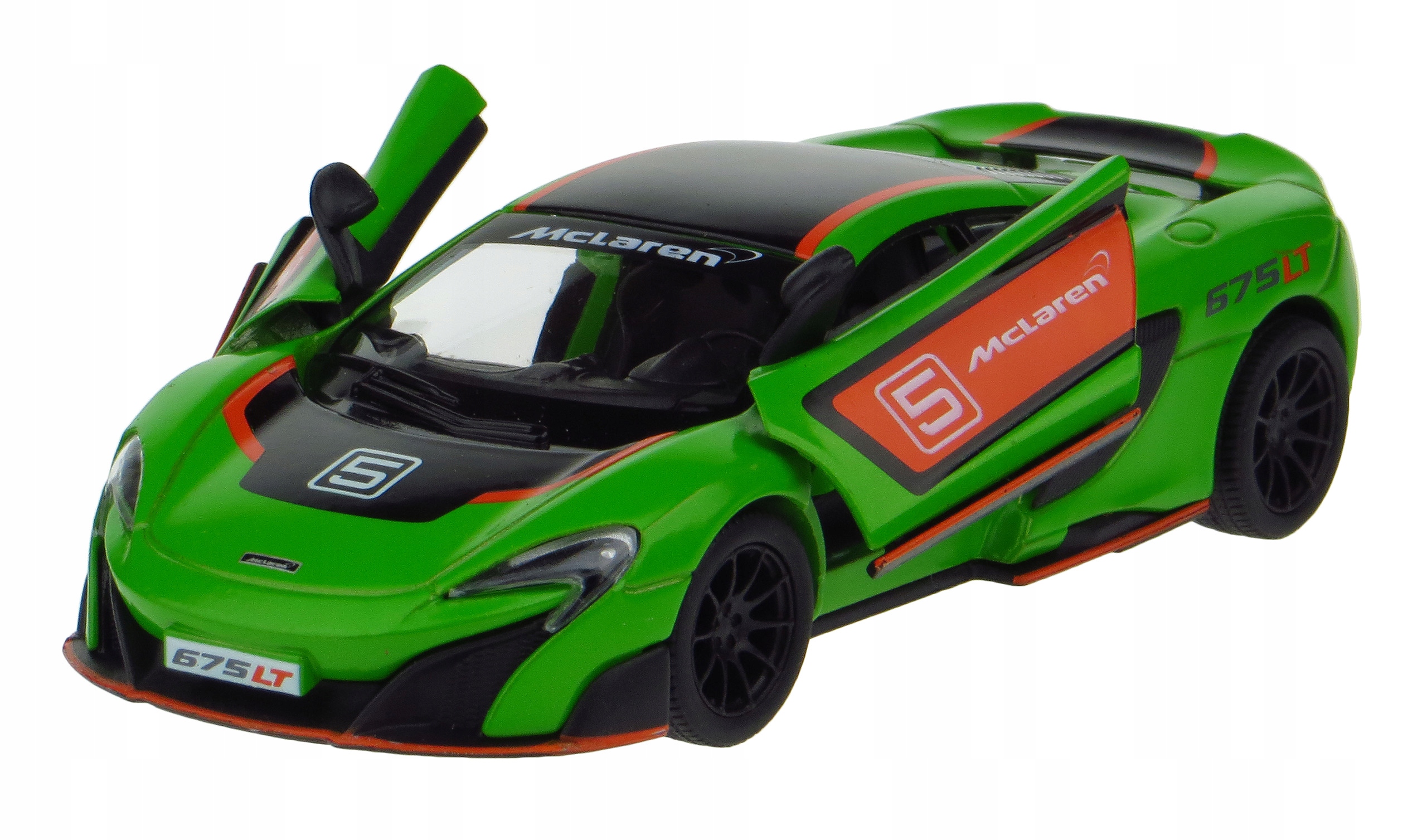 

Mclaren 675LT Model Metalowy Kinsmart 1:36 Zielony