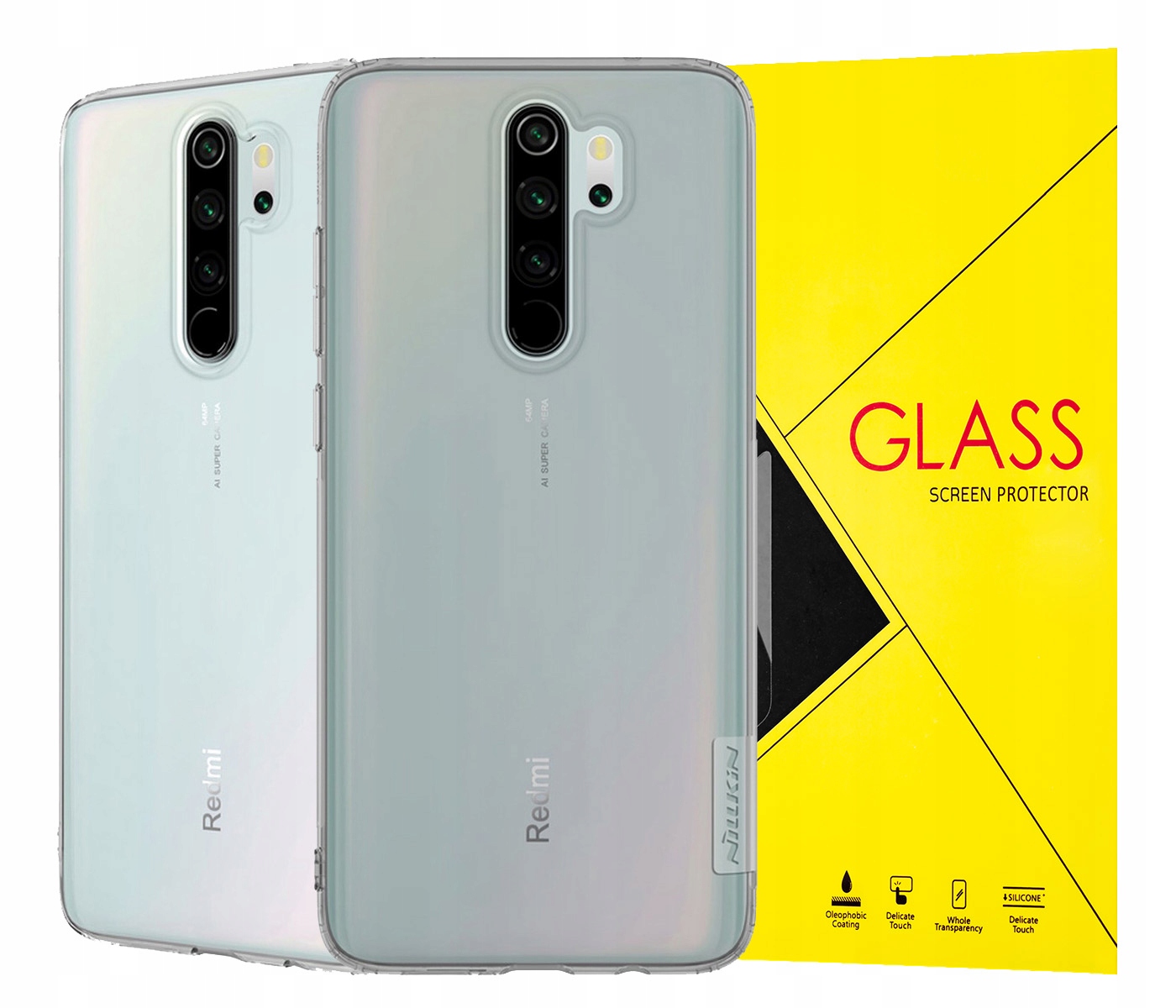 

Nillkin Nature Etui Do Redmi Note 8 Pro + Szkło