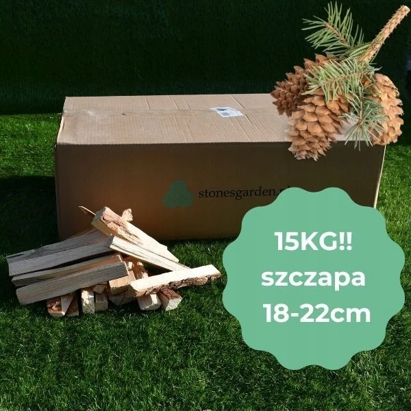 Suszone Drewno Opałowe Rozpałkowe 15 KG Do Pieca Rodzaj drewna jesion